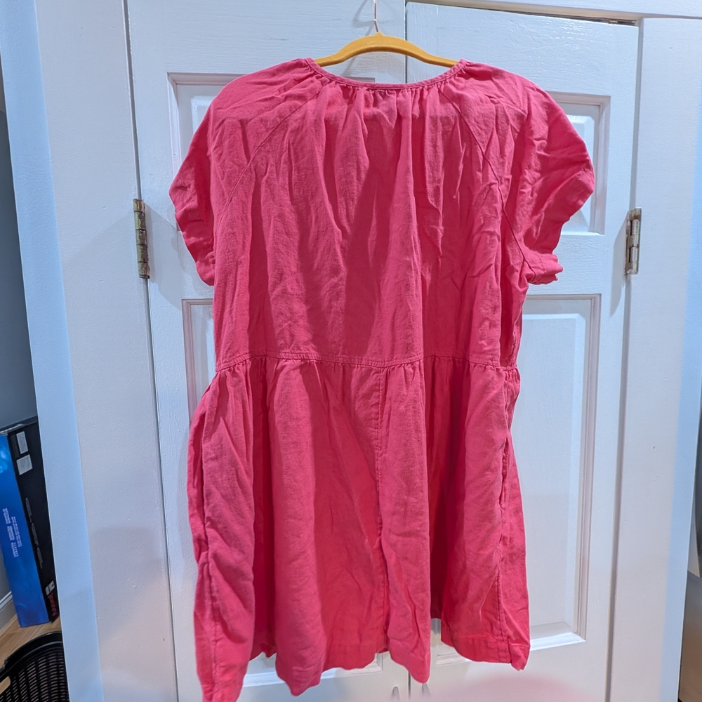 Universal Thread Pink and Yellow Dress - Picture 3 of 4